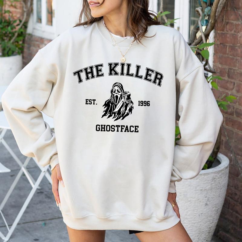 The Killer Ghostface Est 1996 Sweatshirt Hoodie, Halloween Horror Shirt, Gift For Halloween