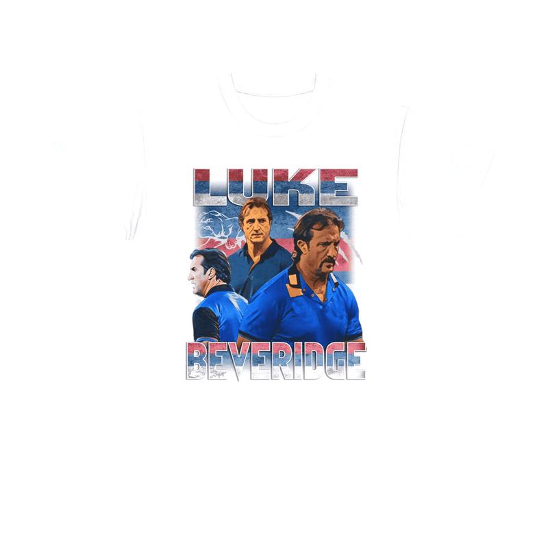Vintage AFL T-Shirt Western Bulldogs Luke Beveridge 90S Inspired T Shirt Australian Rules Football WAFL, VFL, Bulldogs Coach, Shirt For Men, Women