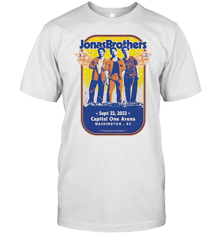 Jonas Brothers Capital One Arena Washington Dc Sept 23 2023 Shirt