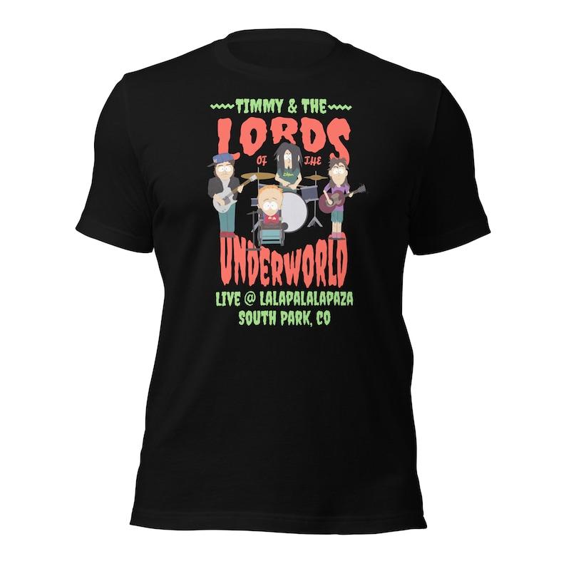 Timmy and The Lords of the Underworld T-Shirt  South Park Shirt  Pop Culture Tee  Timmy tee
