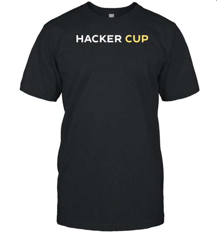 Abhishek Saini Wearing Hacker Cup Shirt