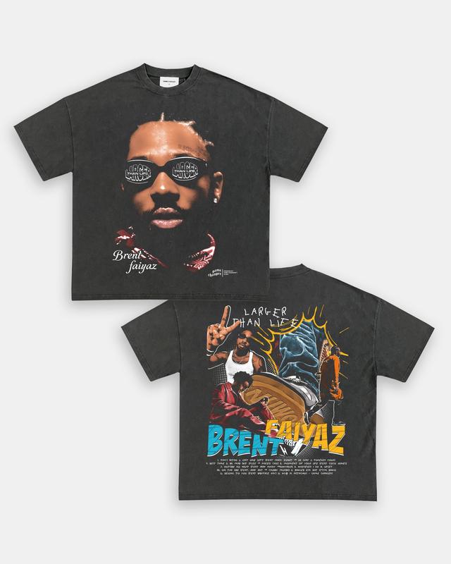 LARGER THAN LIFE TEE - [DS] , Free Shipping, Unisex T-Shirt, Sweatshirt, Tour shirt, Rapper Shirt, Graphic Shirt, big face tee,