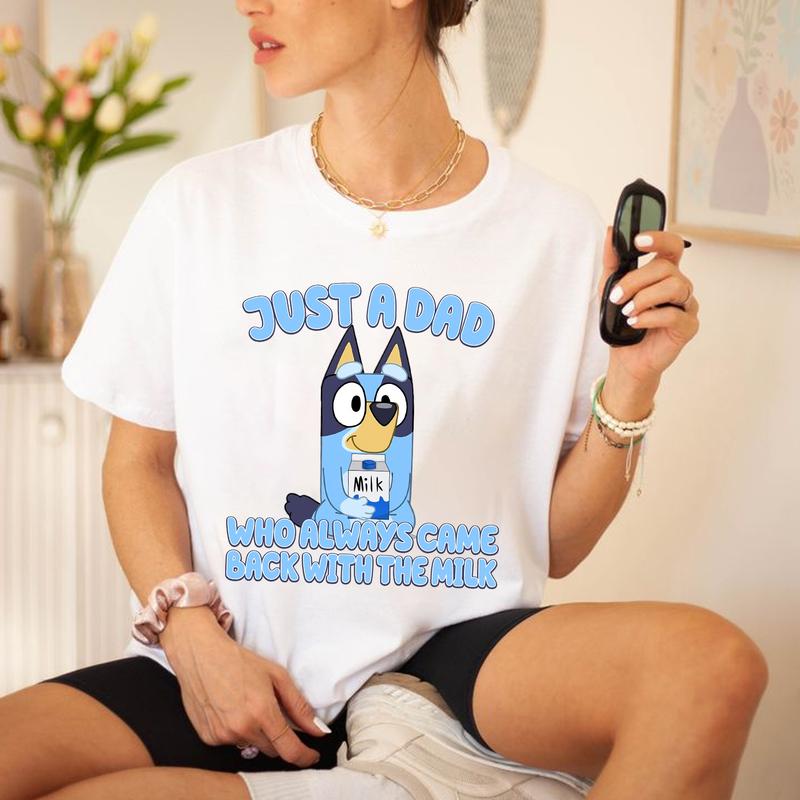 Just A Dad Who Always Came Back With Milk Shirt Sweatshirt Hoodie