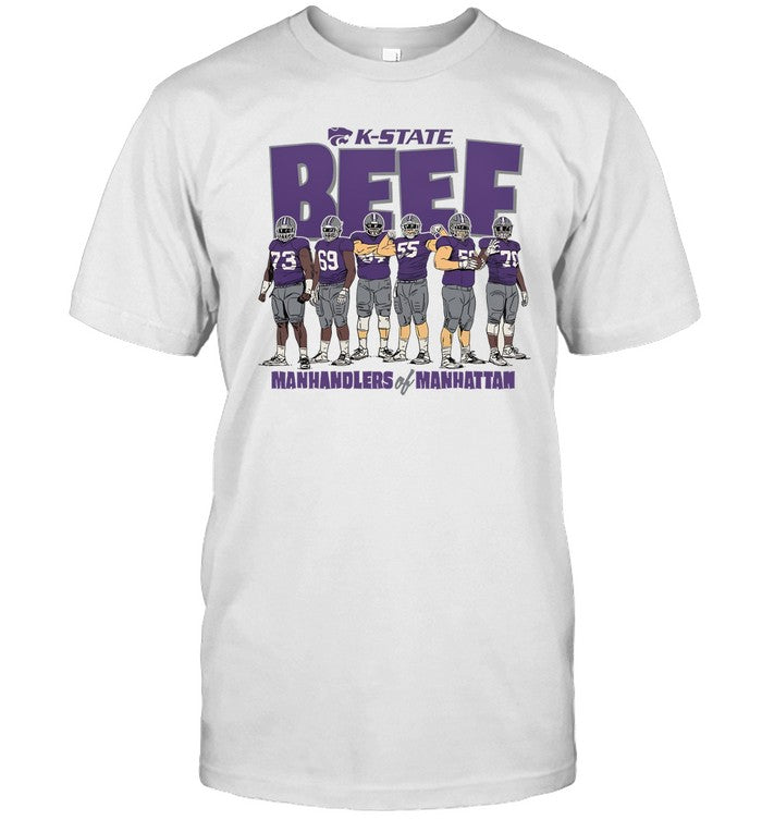 K-State BEEF Offensive Line T-Shirts