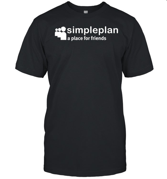 Limited Shirt Simple Plan A Place For Friends Myspace Throw