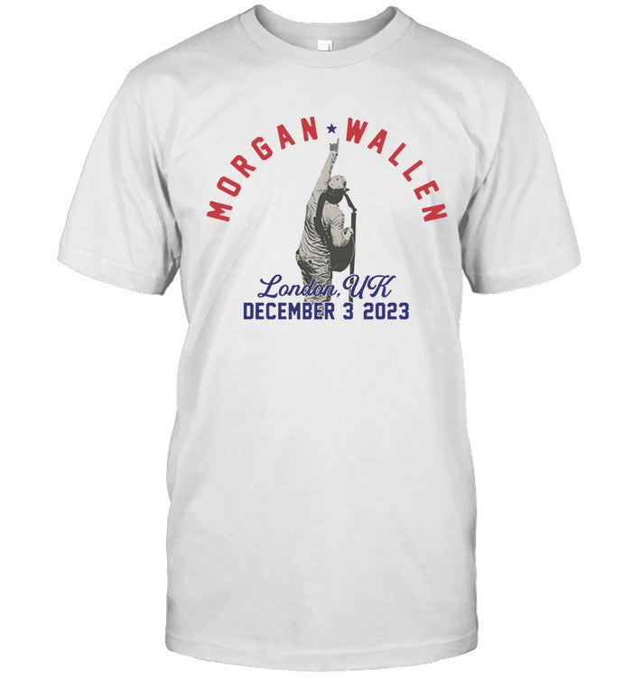 Morgan Wallen London December 3 2023 Show Tee