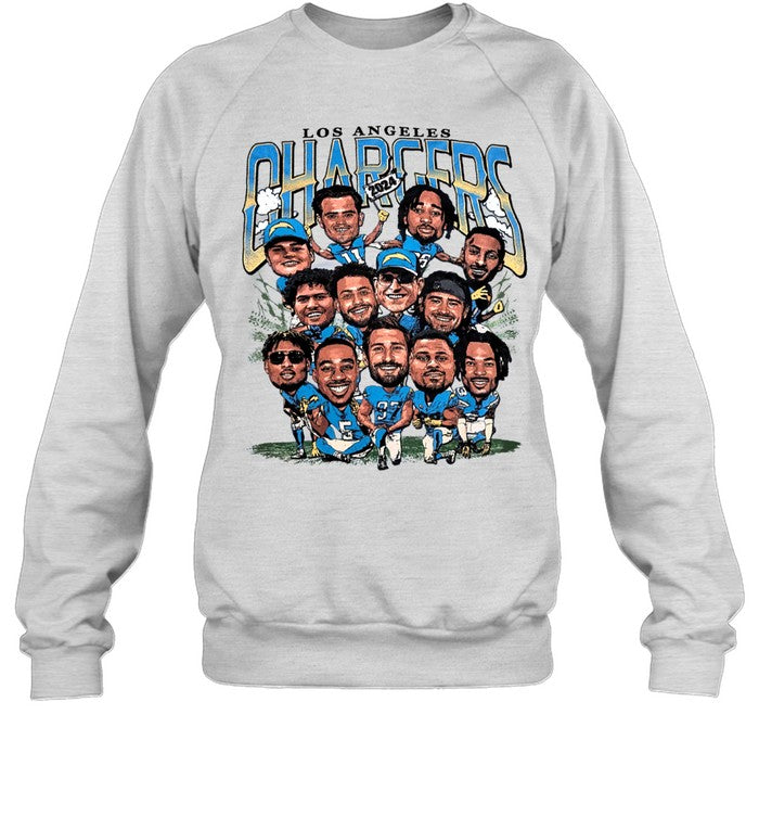 Los Angeles Chargers 2024 Football Team Shirt New
