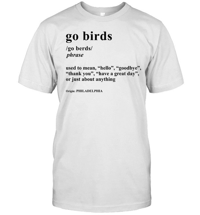 Go Birds Definition