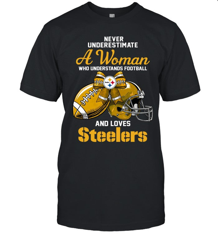 Never Underestimate A Woman Who Understands Football And Loves Steelers_7