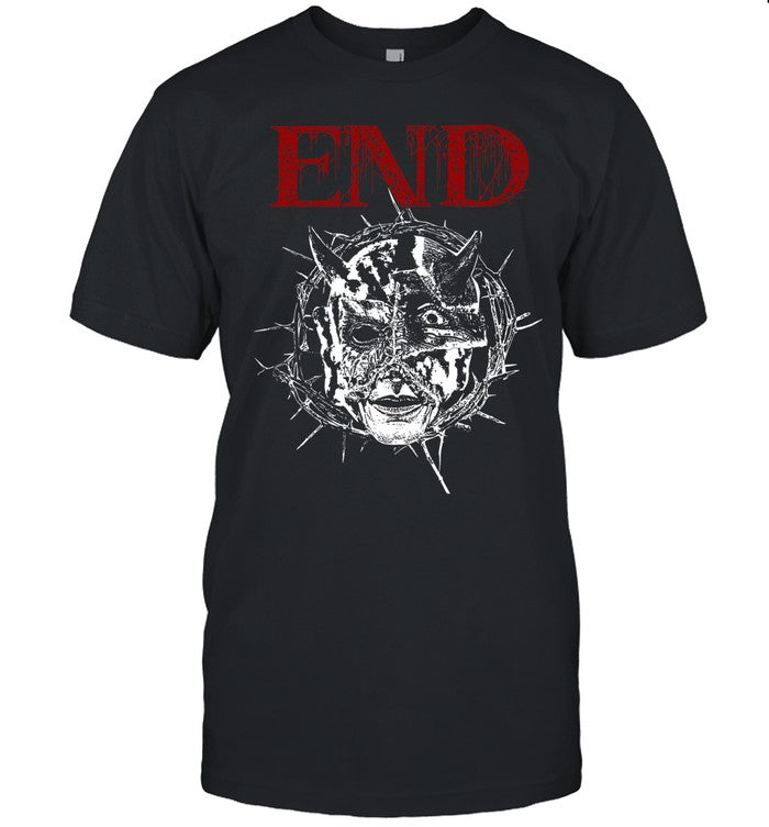 T Shirt Closed Casket Activities End Distorted Face