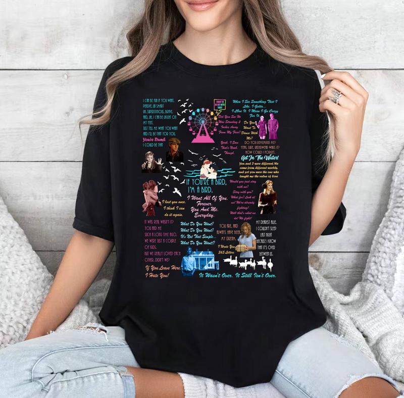The Notebook Shirt Noah And Allie The Notebook Gift For Her TV Show Gift Anniversary Gift Christmas Shirt Valentines Day Gift