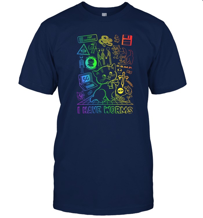 Cursed Worms Gradient Shirts