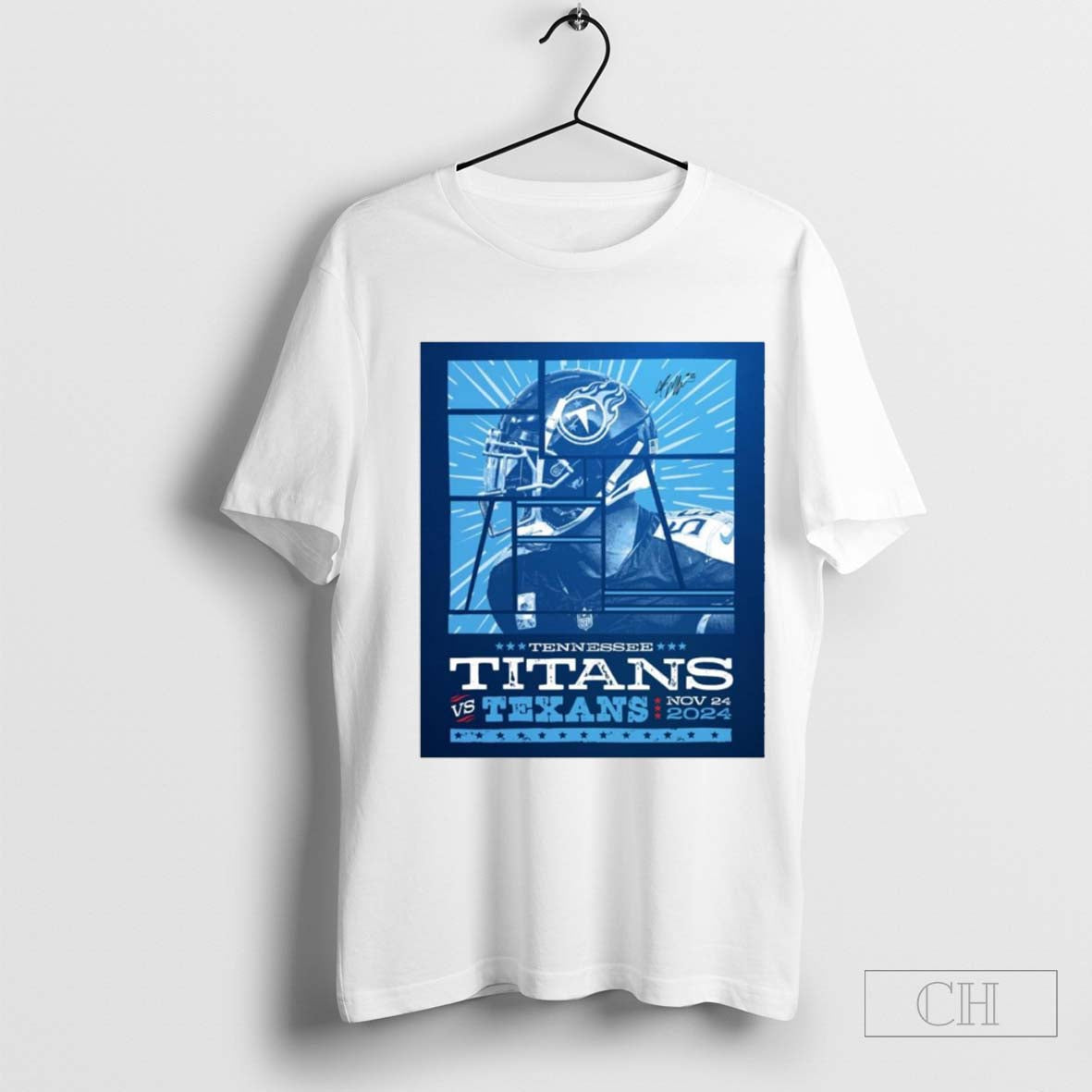 Tennessee Titans Vs Houston Texans November 24 2024 AFC South Showdown t-shirt