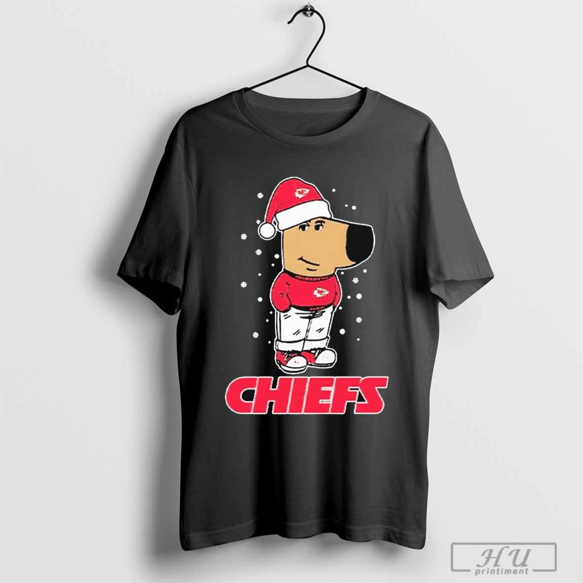 Santa Just A Chill Guy Chill With Kansas City Chiefs Christmas 2024 T-shirt