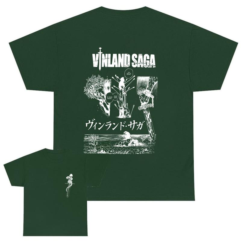 Vinland Saga Redemption Heavyweight Tee, T-Shirt, Full Color, For Him