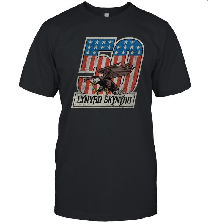 Lynyrd Skynyrd Flying Eagle Black T-Shirt Limited