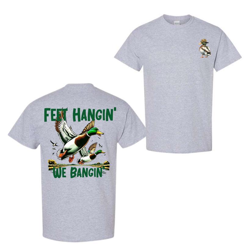 Hunting and Fishing Life T-Shirt, Duck Hunting Shirt, Duck Hunter, Hunting and Fishing Outdoor Sports Shirt, Gift for Hunter, Fathers Day, Shirt For M
