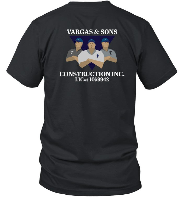 Shirt Vargas & Sons Construction Inc