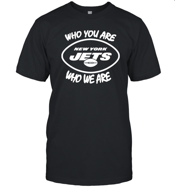 Garrett Wilson Wearing Who You Are Who We Are Shirt
