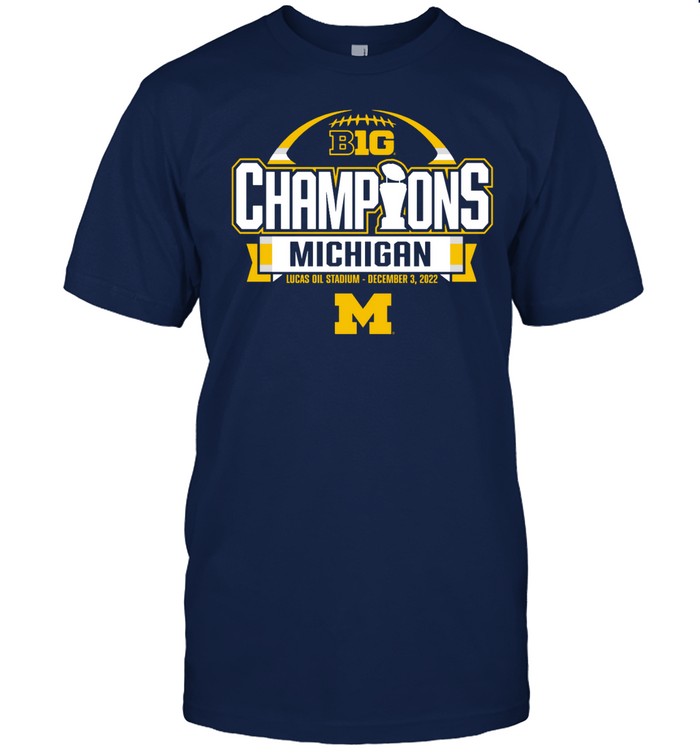 Michigan Football Big Ten Champions 2022 Shirt