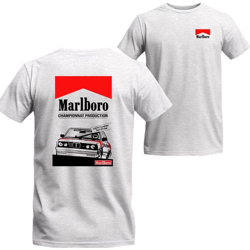 Gangster Racing  Marlboro T-shirt, Marlboro Short Sleeve Tee, Unisex Shirt Menswear Top