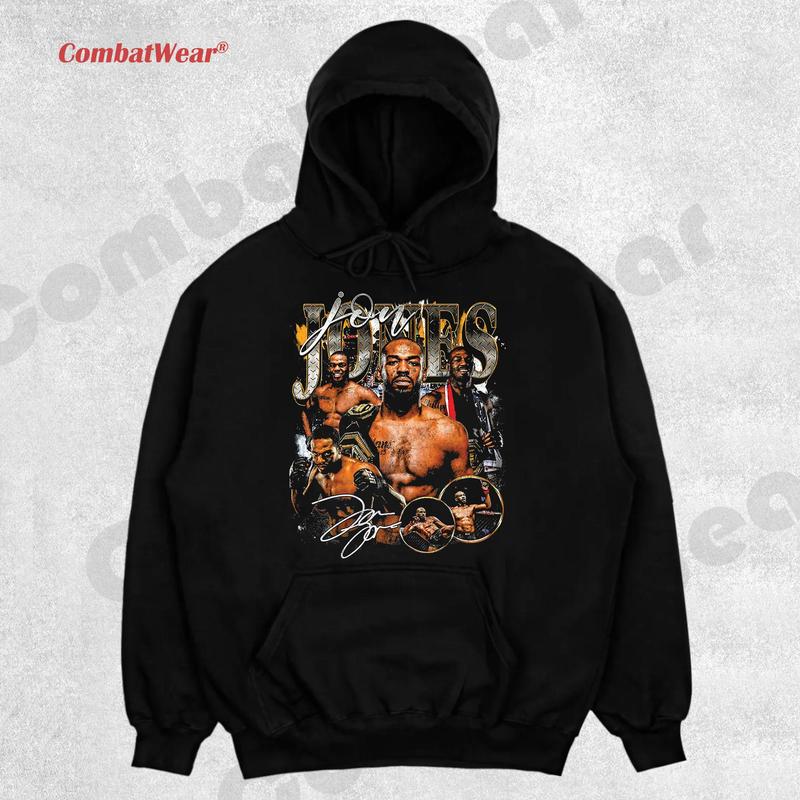JON JONES TEE,Boxing T-shirt, Fighter Tee, Boxer Shirt, Sports Shirt, Vintage Boxing Tee, Graphic Boxing Champ T-Shirt Hoodie Sweatshirts