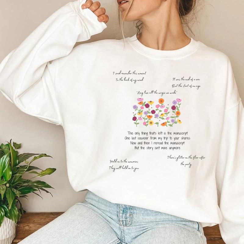 Song Mashup TshirtSweatshirtHoodie, Long Live Tshirt, Flowers Vintage Suprised Song Sweatshirt, Vintage Style Tshirt