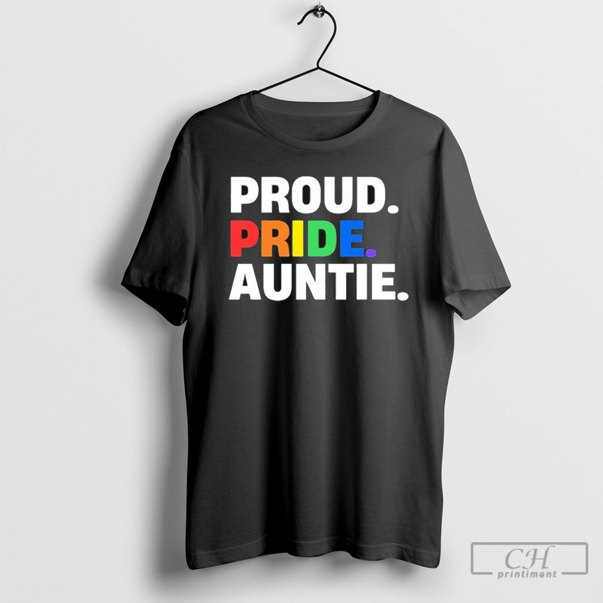 Proud Pride Auntie T Shirt