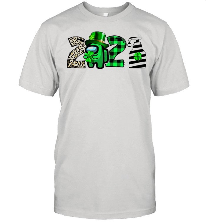 Shamrock St Patrickâ€™s Day 2021 Among Us shirt