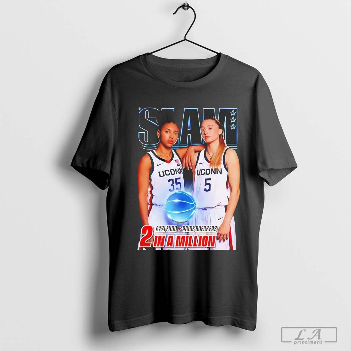Slam Azzi Fudd Paige Bueckers 2 in a million T-Shirt