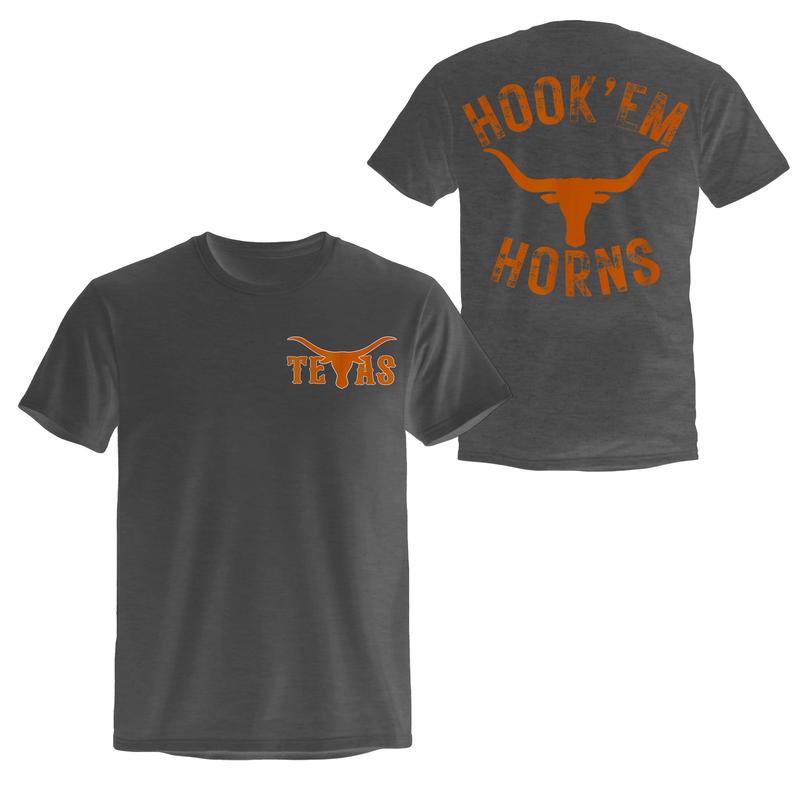 Texas Hook'em Horns Sweatshirt, Longhorn Head Shirt, Texas Football Tee, Texass Sweatshirt, Bull Tee