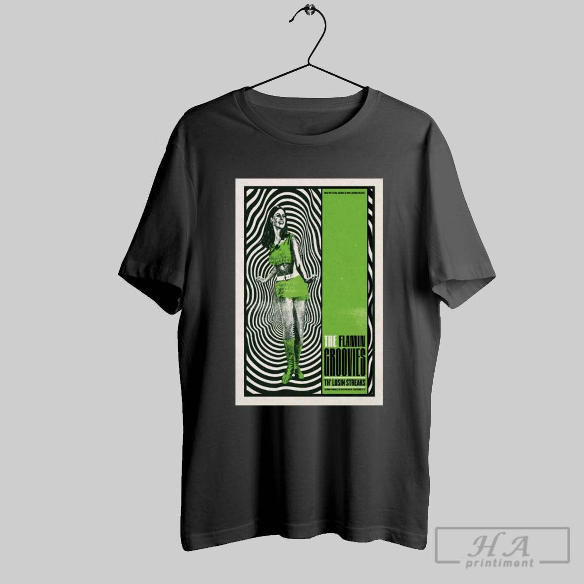 Poster The Flamin Groovies February 22 2025 4 Star Theater In San Francisco Ca T Shirt