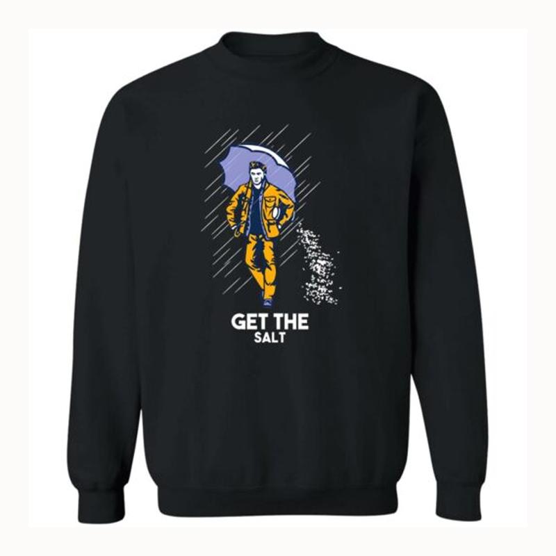 Get The Salt Dean Funny Supernatural T Shirt , Supernatural Dean T Shirt, Gift For Woman and Man Unisex T-Shirt Sweatshirt Hoodie Casual Collar