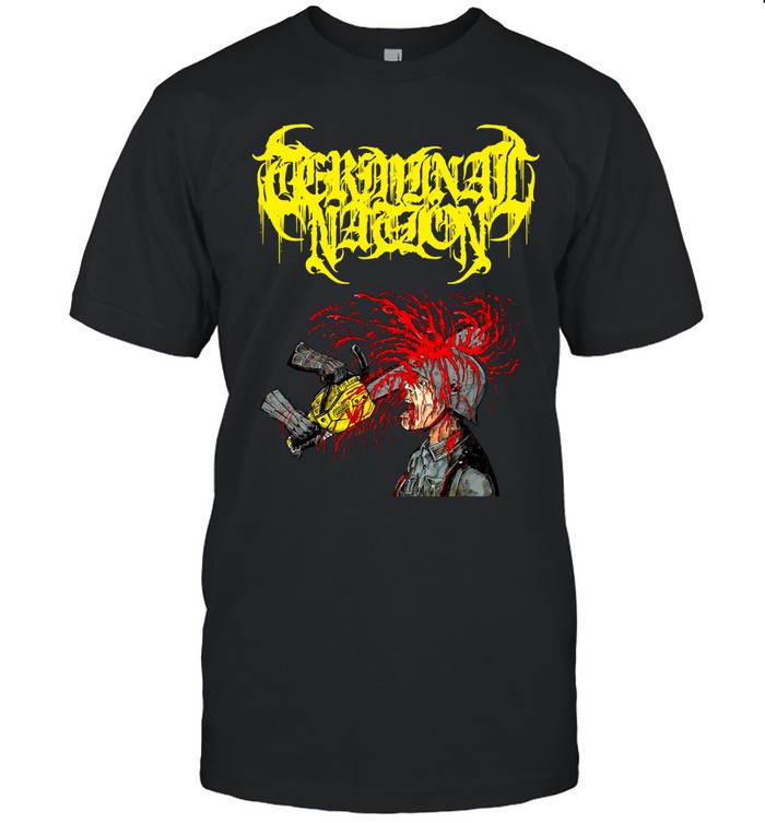 Nazi Gore Fountain Terminal Nation Shirt 2024