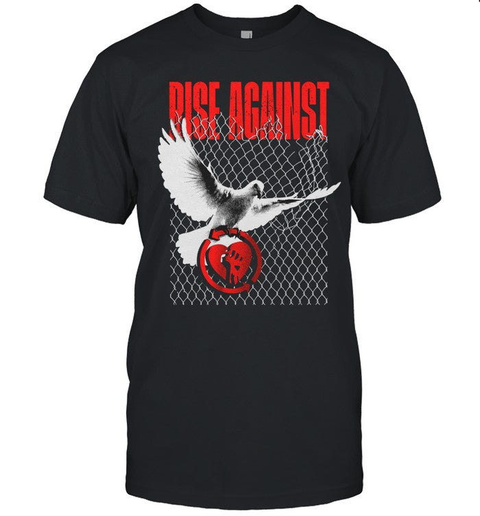 Rise Against Caged Dove Limited Shirt
