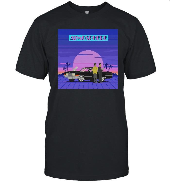Atmosphere 8-Bit Shirts Black