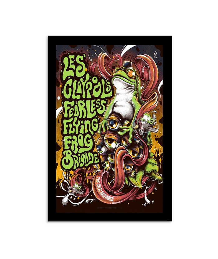 Les Claypoolâ€™s Fearless Flying Frog Brigade 06222023 The Lyric Baltimore Maryland Poster