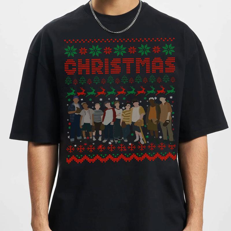 Sandlot Christmas Sweatshirt, Baseball Classic Movie Tshirt,  90Ã¢â‚¬â„¢s Childhood Memories Tshirt_Sweatshirt_Hoodie, Gift For Baseball Lovers