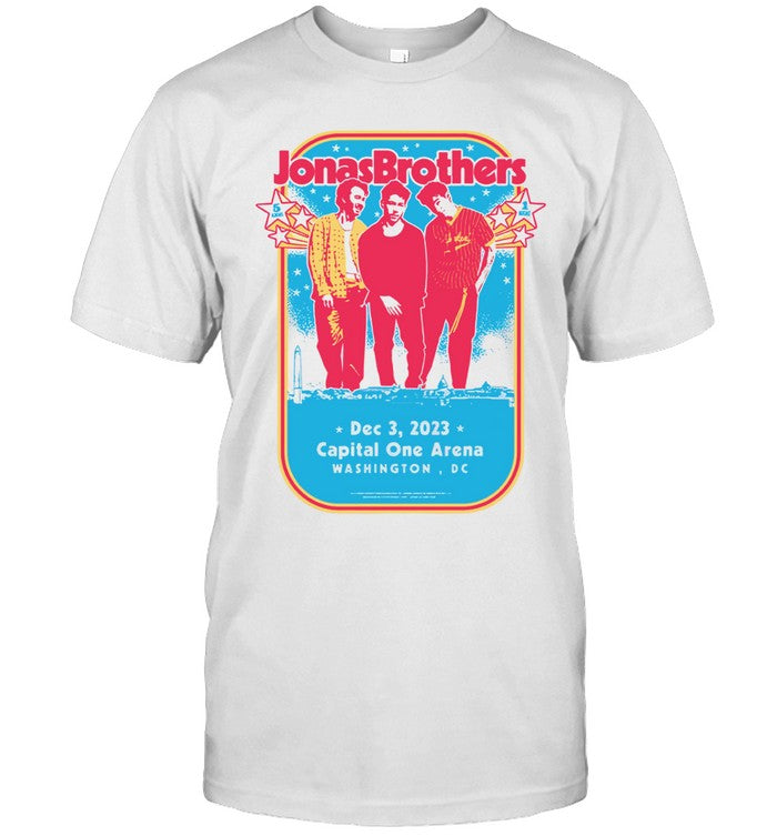 Jonas Brothers Capital One Arena Washington, DC December 3, 2023 T-Shirt