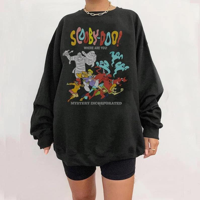 Vintage Scooby Shirt, 90s Halloween Movie T-Shirt, Retro Halloween Sweatshirt, Scooby Doo T-Shirt, Vintage Movie Character Tee, Vintage Halloween Shir