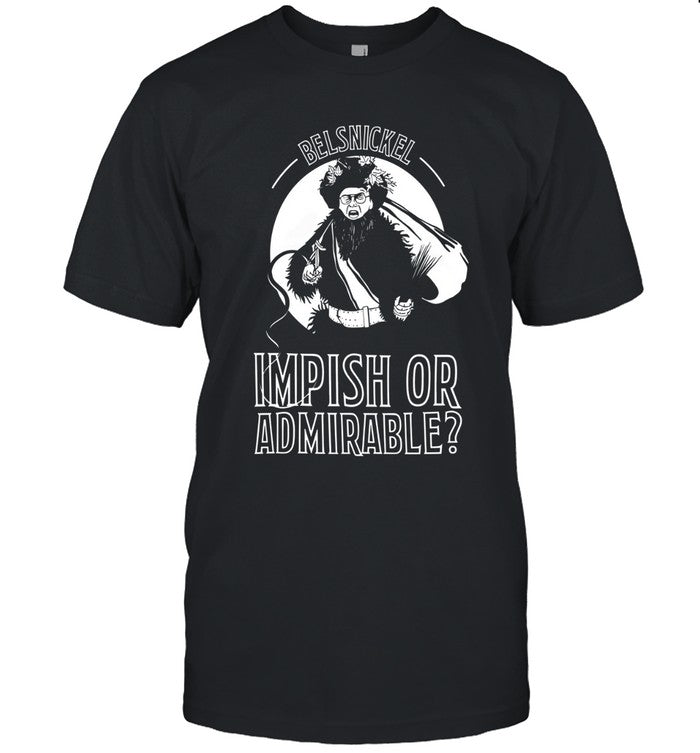 Rainn Wilson belsnickel impish or admirable seasonal heavy blend shirt