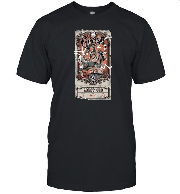 Goose Apr 7-10 2024 The Capitol Theatre Port Chester NY Shirt