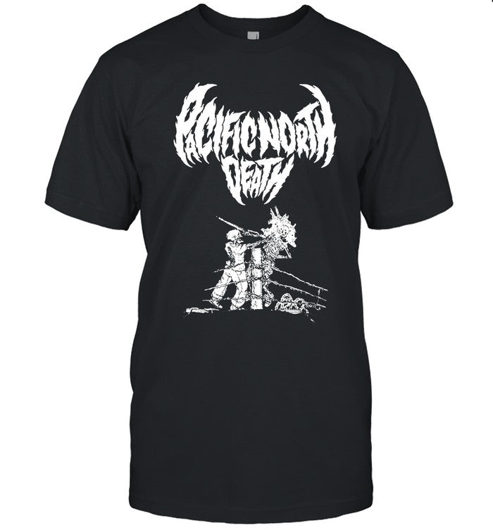 Pacific North Death Shirt Skeleton
