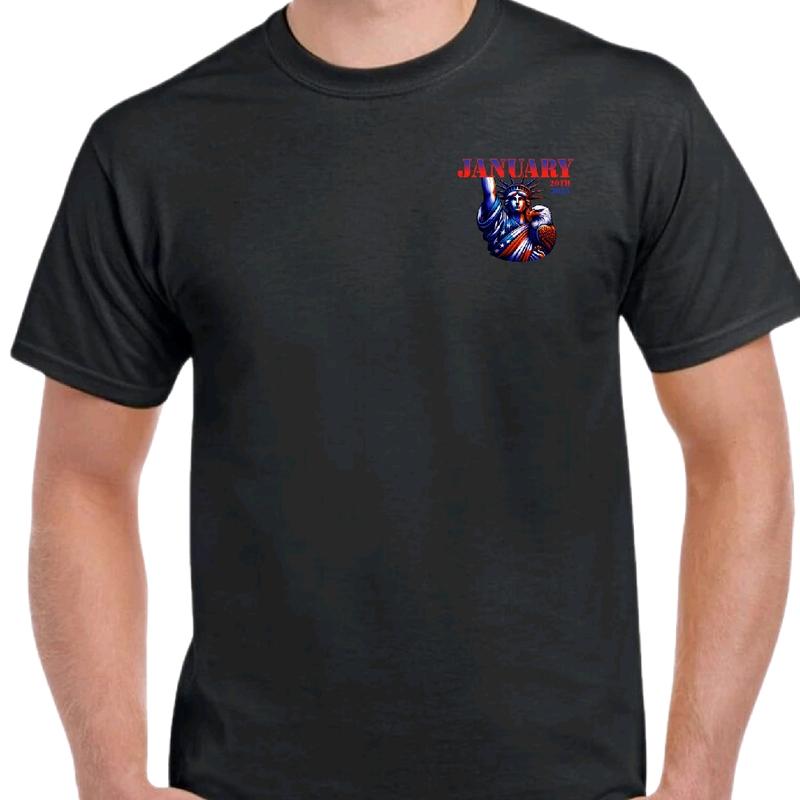 We will be Unburdened by what has been T-shirt- Menswear Cotton Top Shortsleeve Casual Tshirt Crewneck