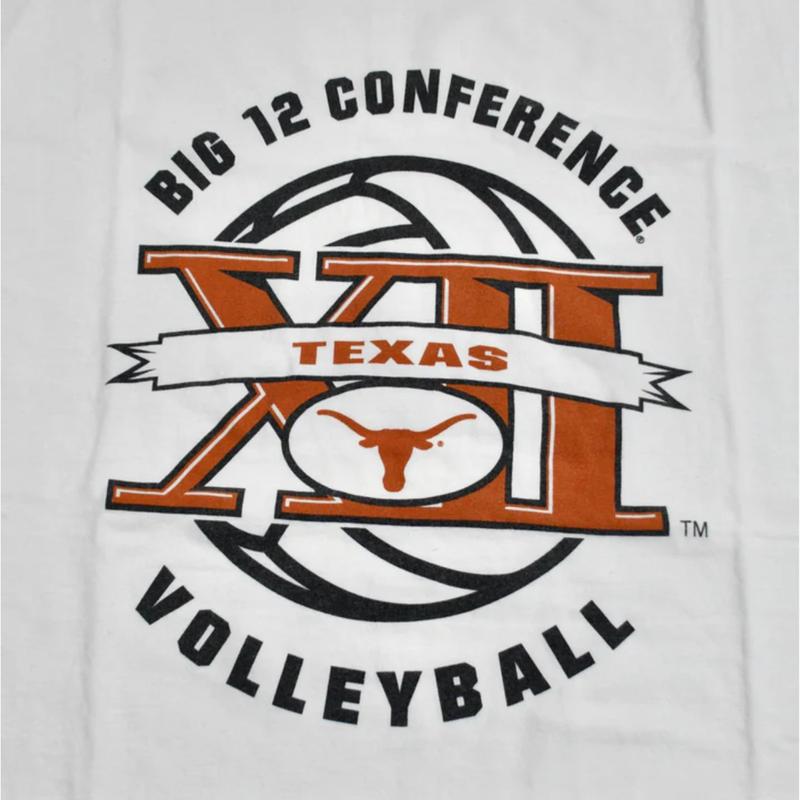 Vintage 90s Texas Longhorns Volleyball Shirt Cotton Menswear Top
