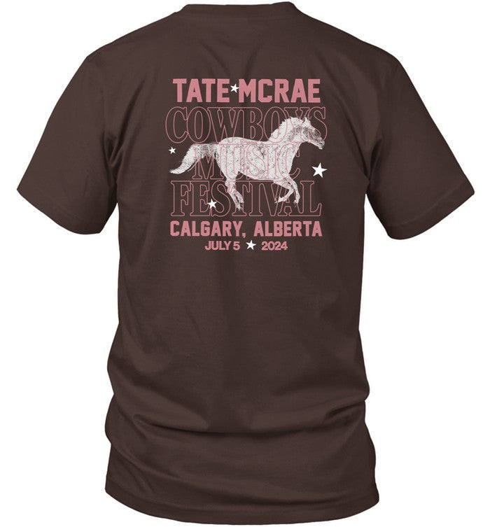 Shirt Tate Mcrae Cowboys Music Festival Calgary Alberta