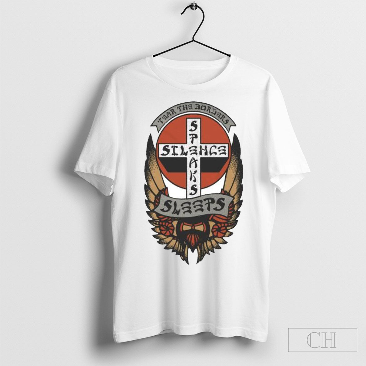 Silence Speaks Tear The Borders Shirt