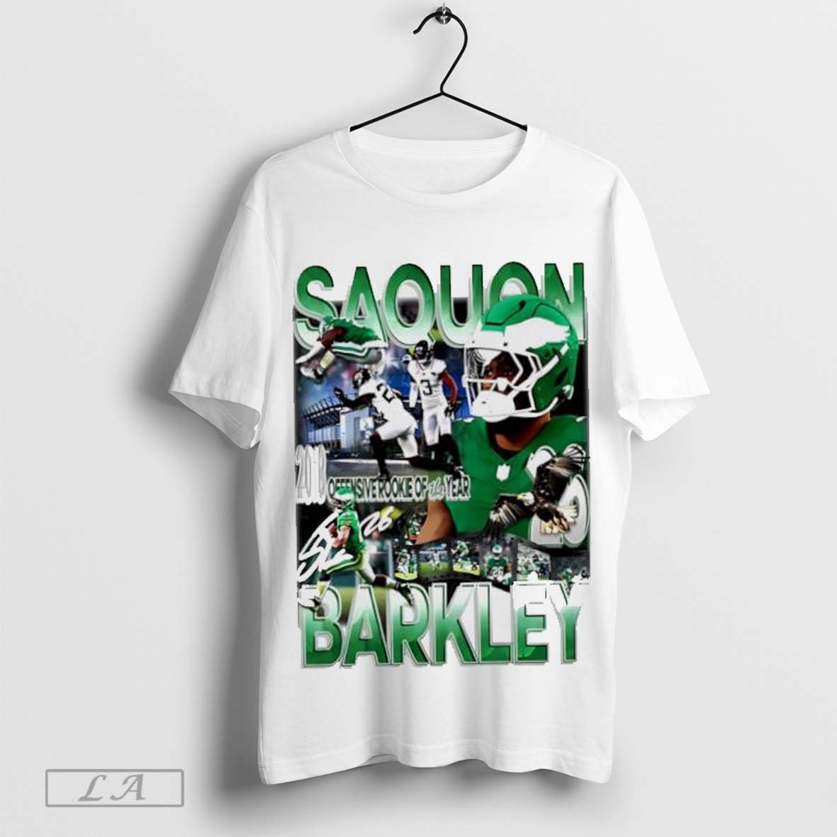 Saquon Barkley Philadelphia Eagles 2018 Offensive Rookie Of The Year Shirt