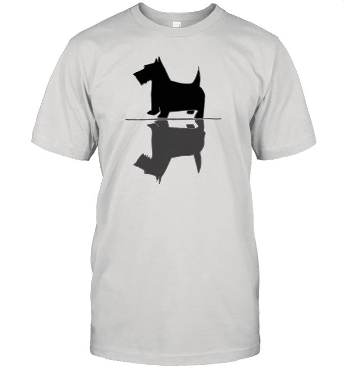Artistic Scottish Terrier Dog Reflections Art
