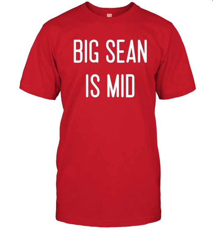 Smitty Barstool Big Sean is Mid Tee